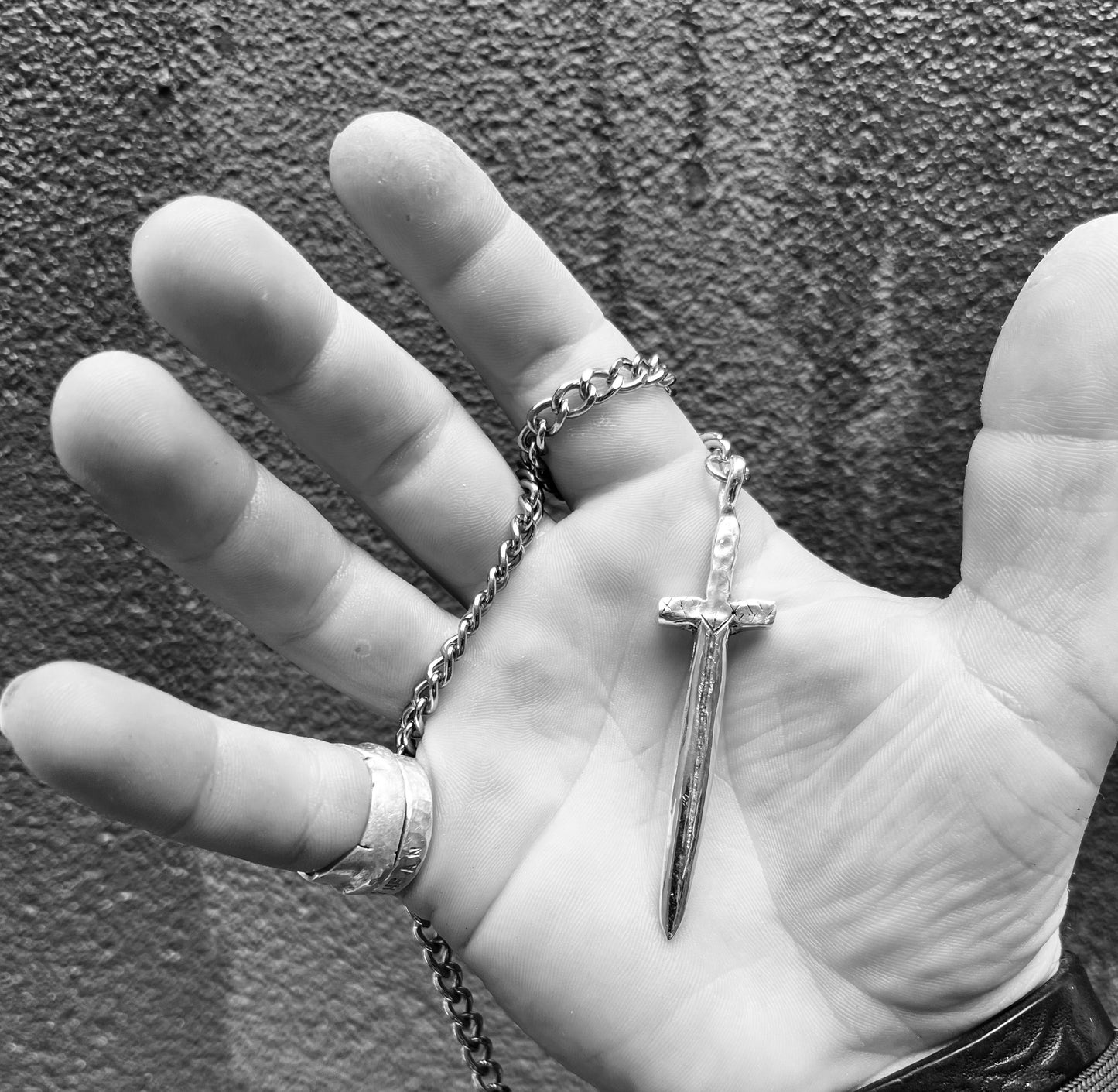 Silver Stone Sword