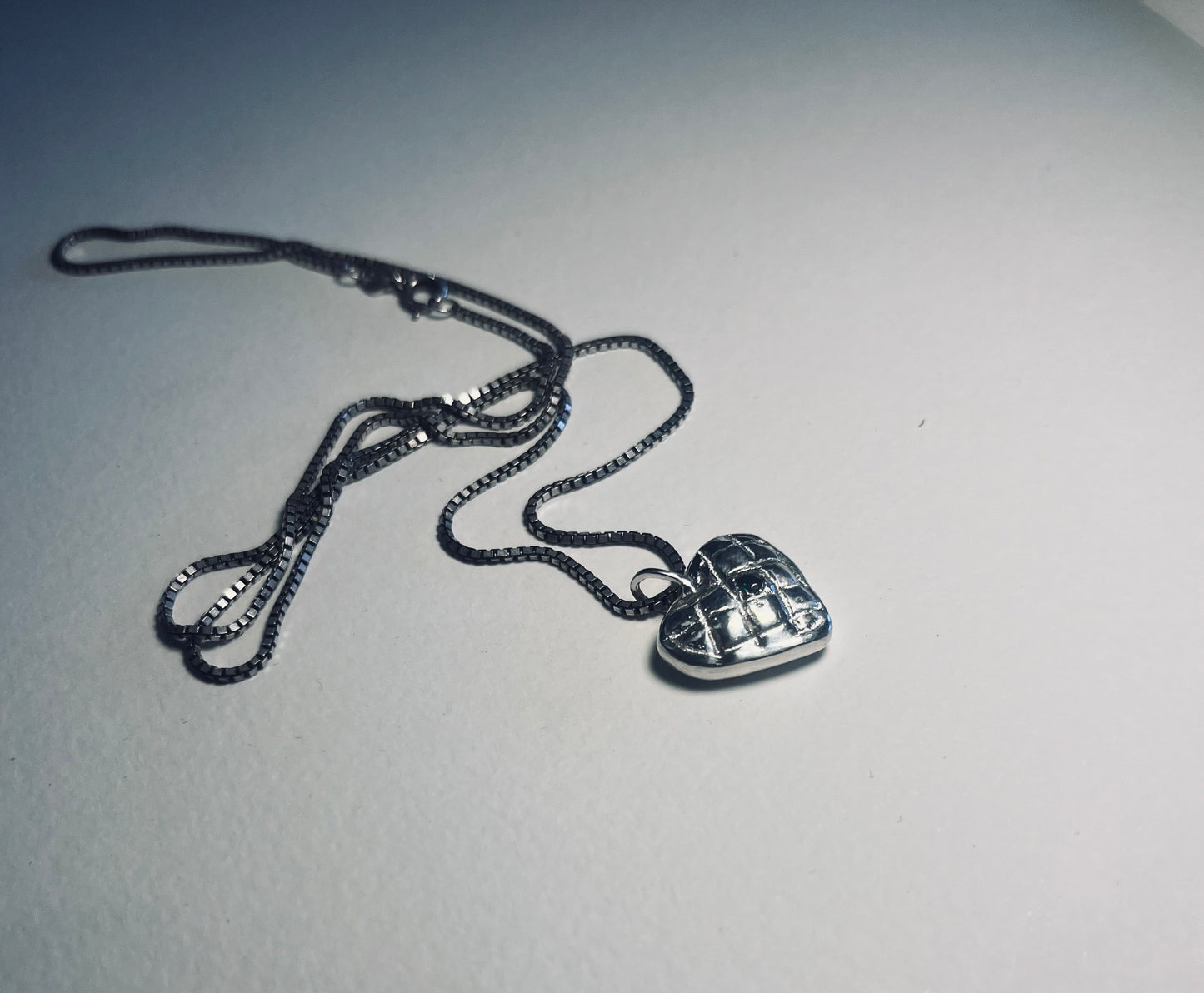 Stone Emerald Heart