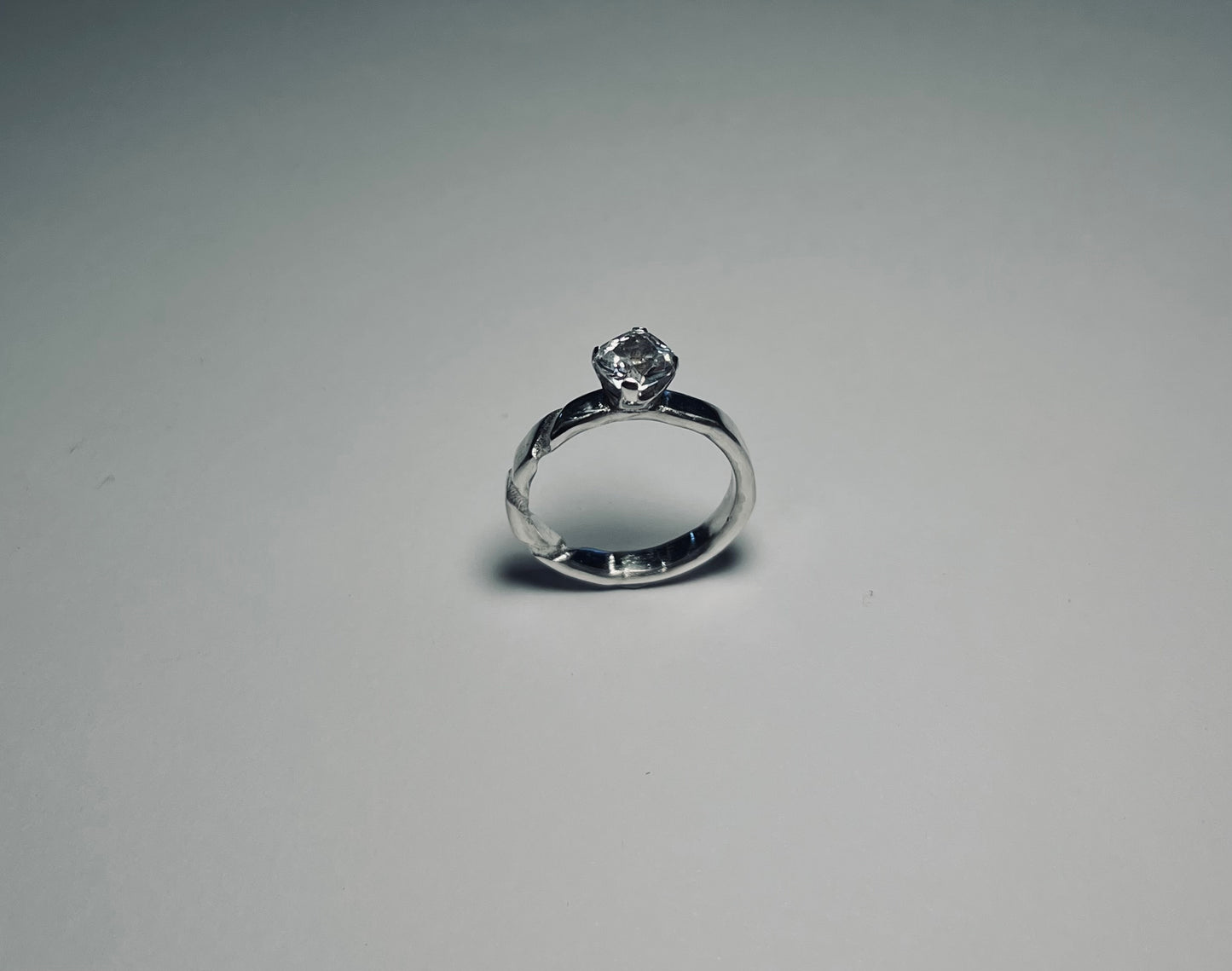 Crown White Sapphire