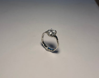 Clawed White Sapphire