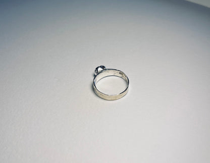Gold Melted Silver Sapphire