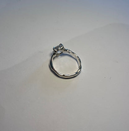 Clawed White Sapphire